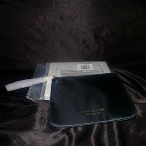 Marc Jacobs Decadence green clutch tassle pouch